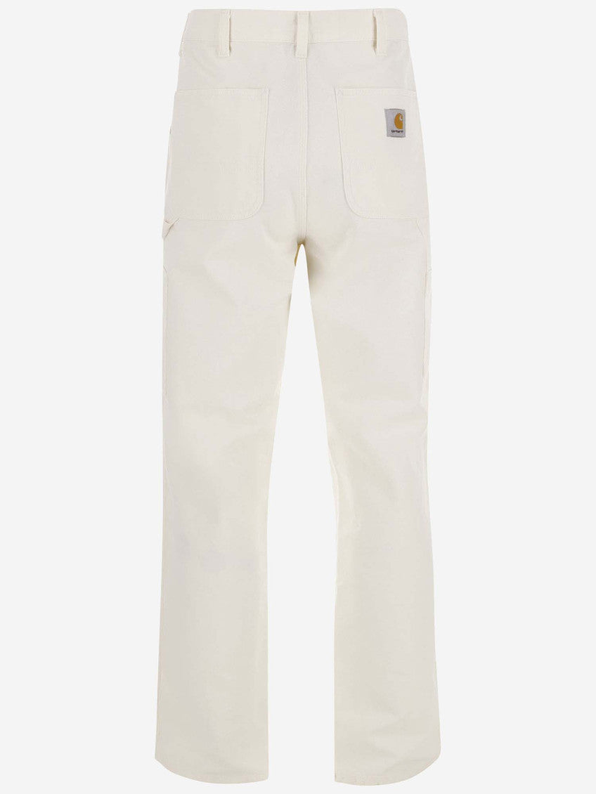 White Single Knee Pant 2