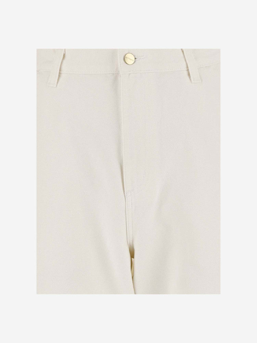 White Single Knee Pant 3