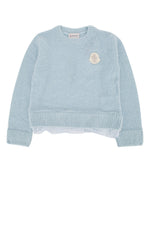 Kids Light Blue Logo Sweatshirt 1