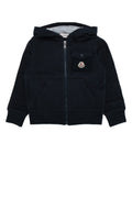 Kids Navy Blue Logo Jacket 1