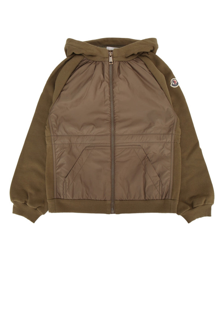 Kids Brown Logo Jacket 1