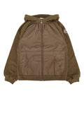 Kids Brown Logo Jacket 1