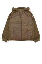 Kids Brown Logo Jacket 1