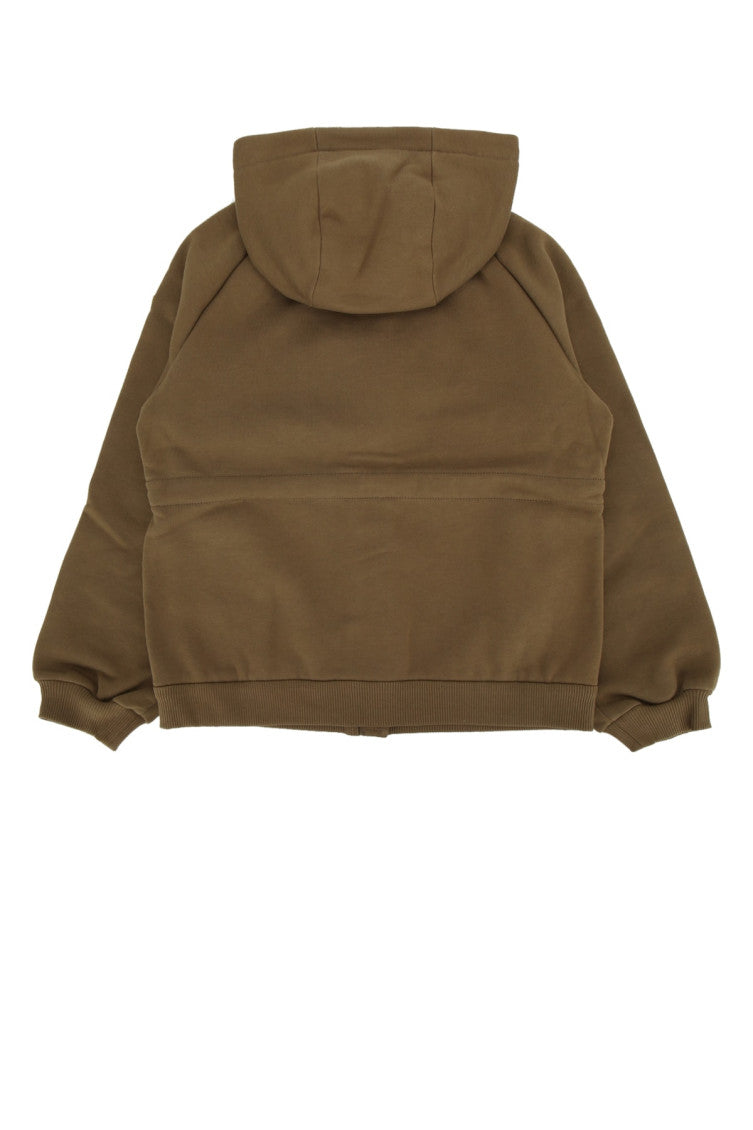 Kids Brown Logo Jacket 2