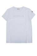 Kids White Logo T-Shirt 1