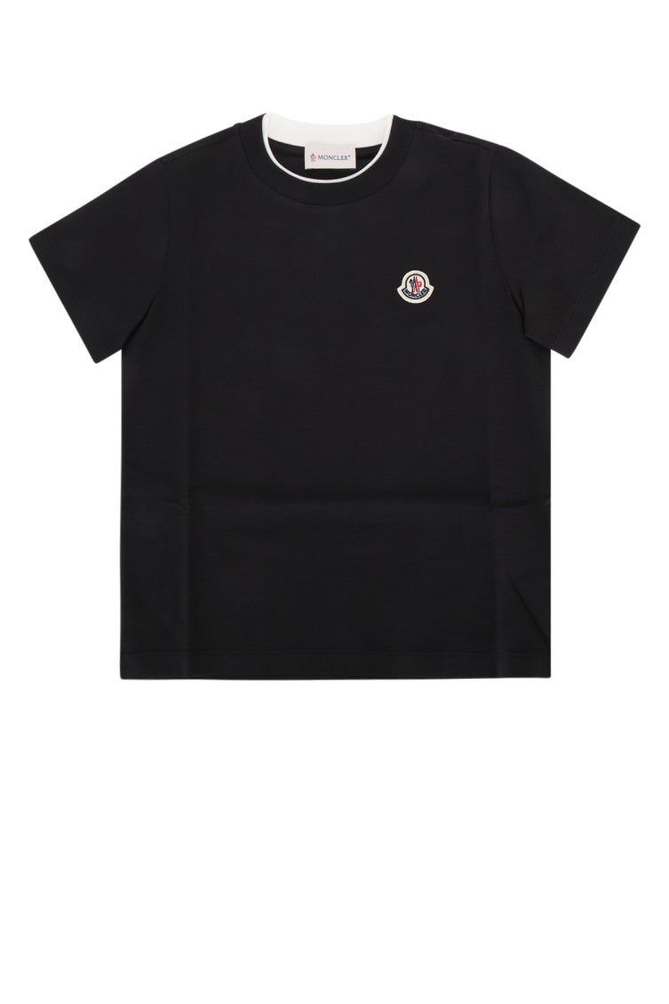 Kids Black Logo T-Shirt 1