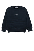 Kids Navy Blue Logo Sweatshirt 1