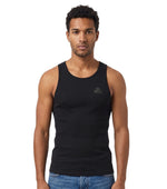 Black Textured Tank Top 1