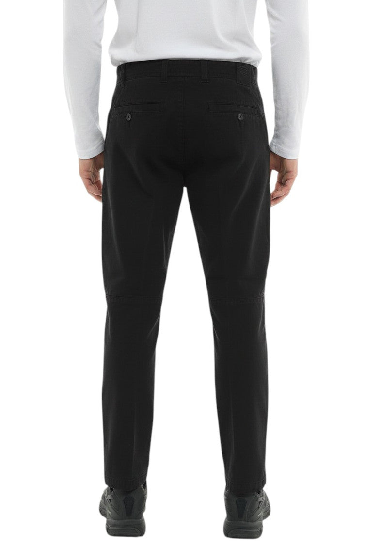 Black Tapered Pleated Pants 2