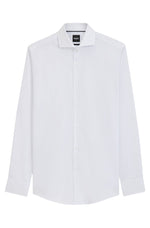 White Regular Solid Shirt 1