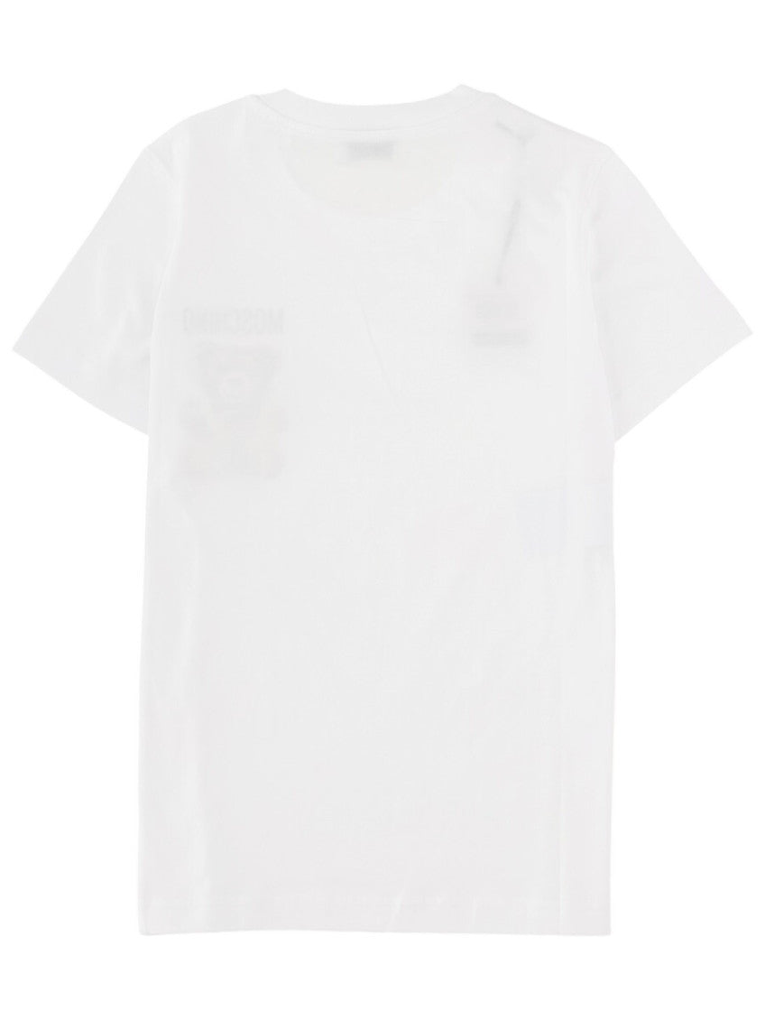 White Graphic Crew Neck T-Shirt 2