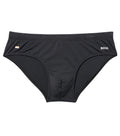 Black Logo Swim Brief 1