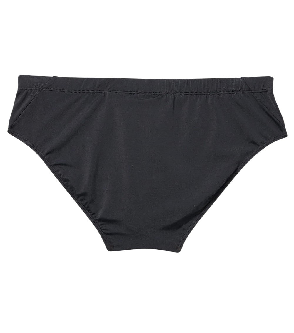 Black Logo Swim Brief 2