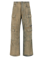 Beige 'Double Cargo' jeans 1
