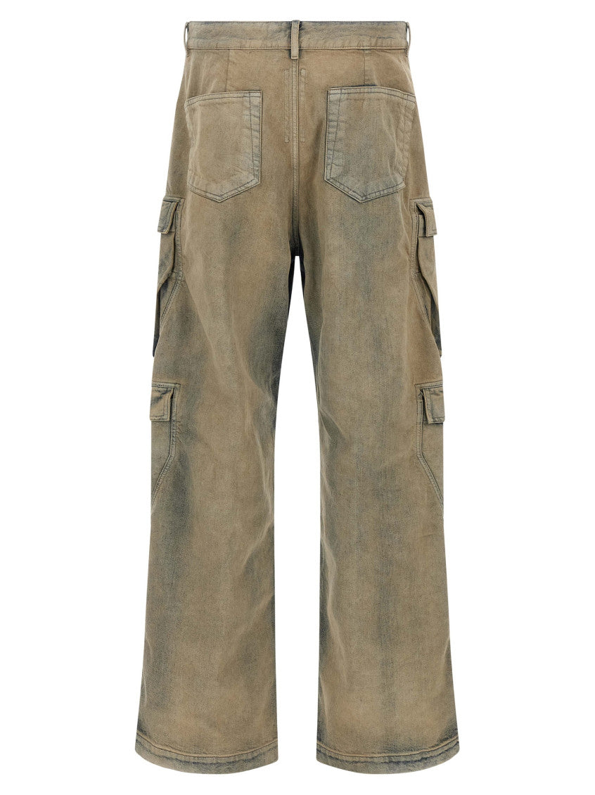 Beige 'Double Cargo' jeans 2