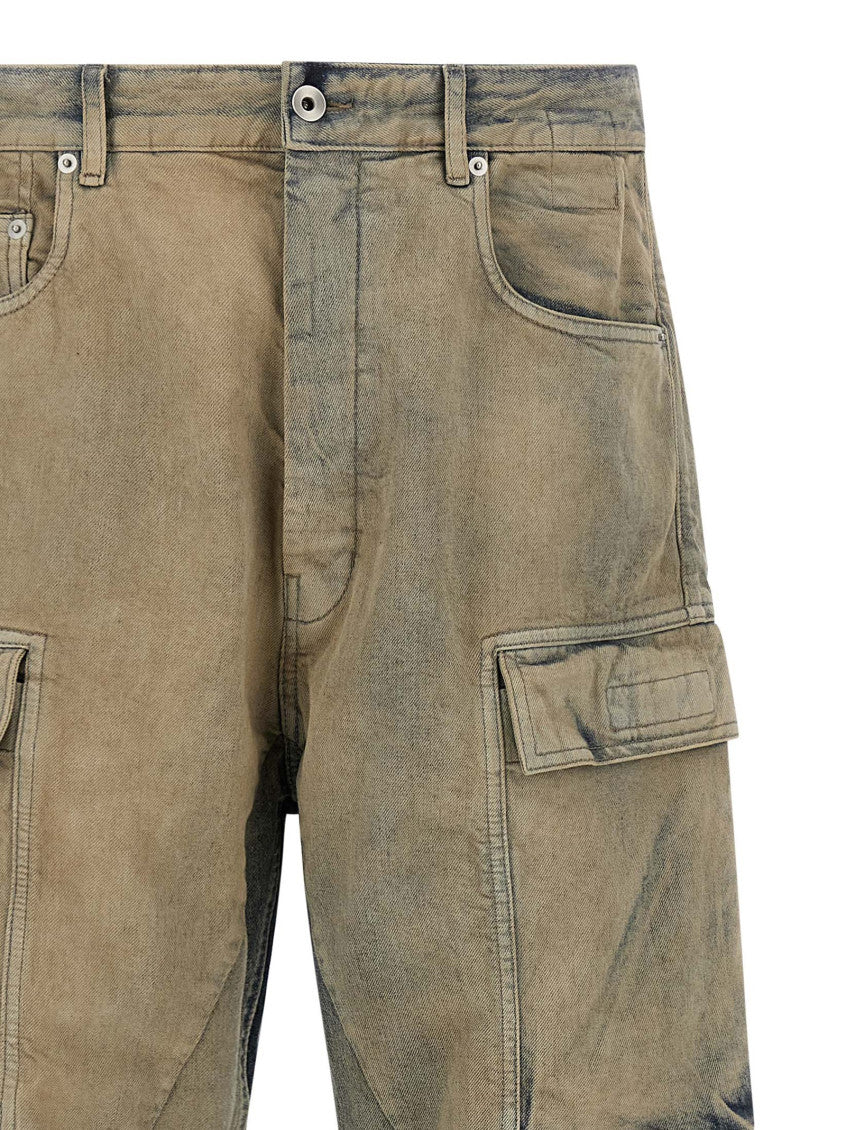 Beige 'Double Cargo' jeans 3