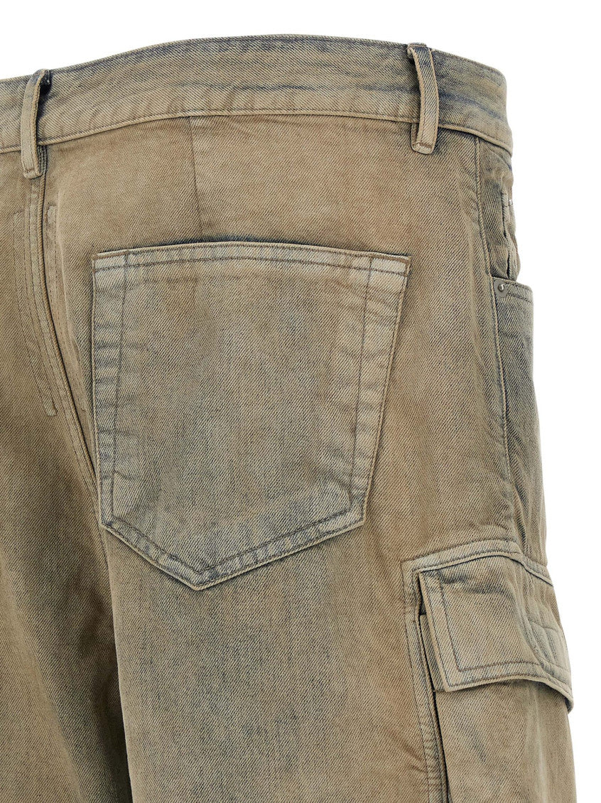 Beige 'Double Cargo' jeans 4