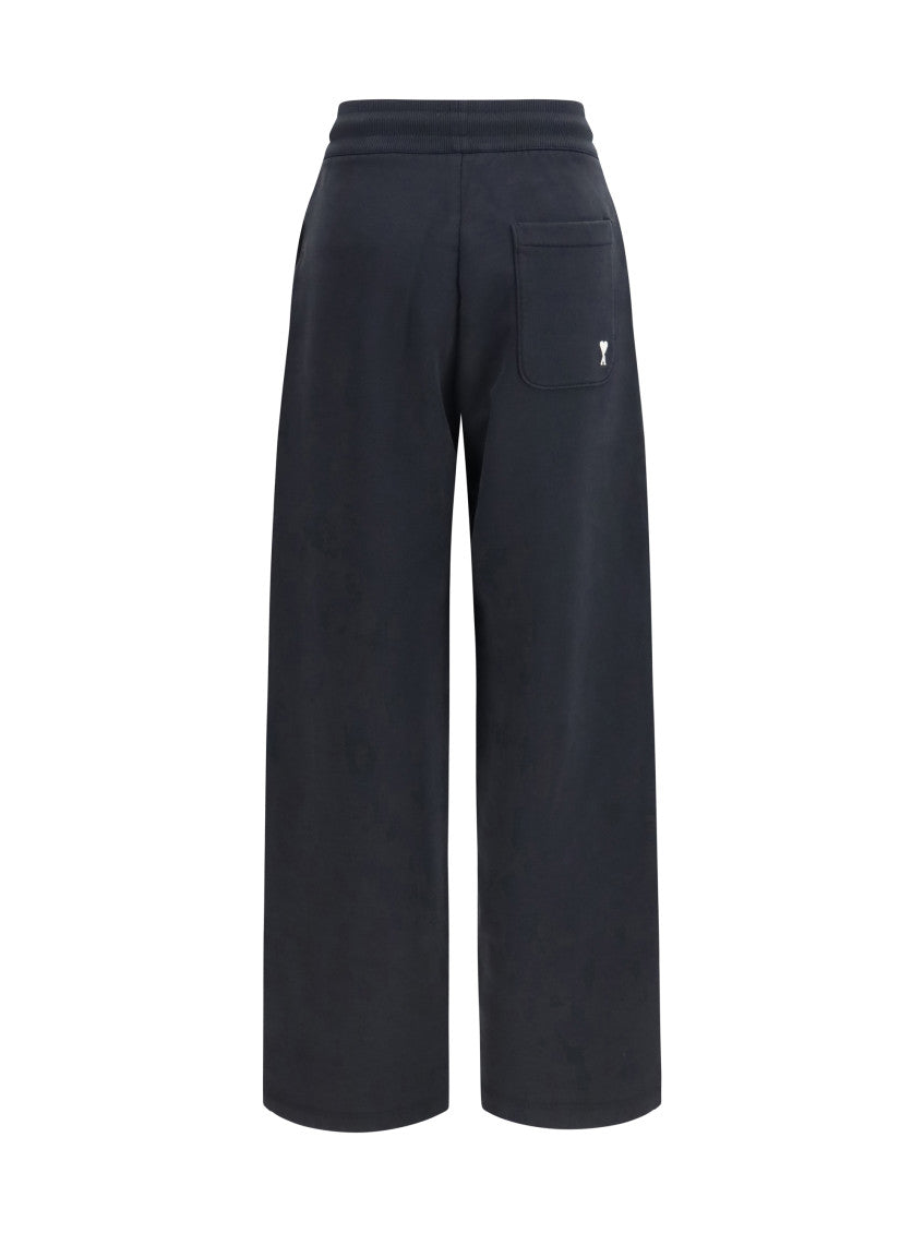 Black Regular Drawstring Pants 2