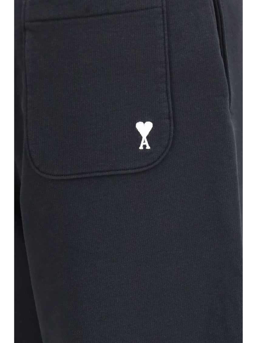Black Regular Drawstring Pants 3