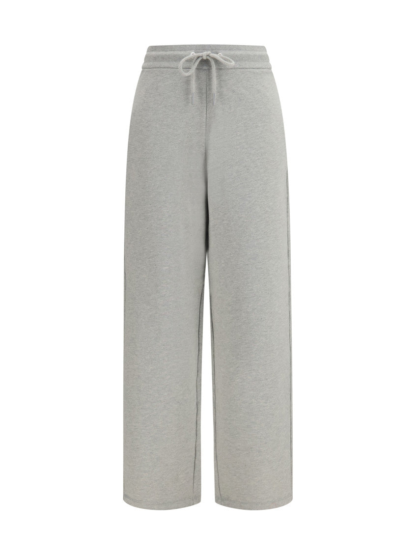 Grey Regular Drawstring Pants 1