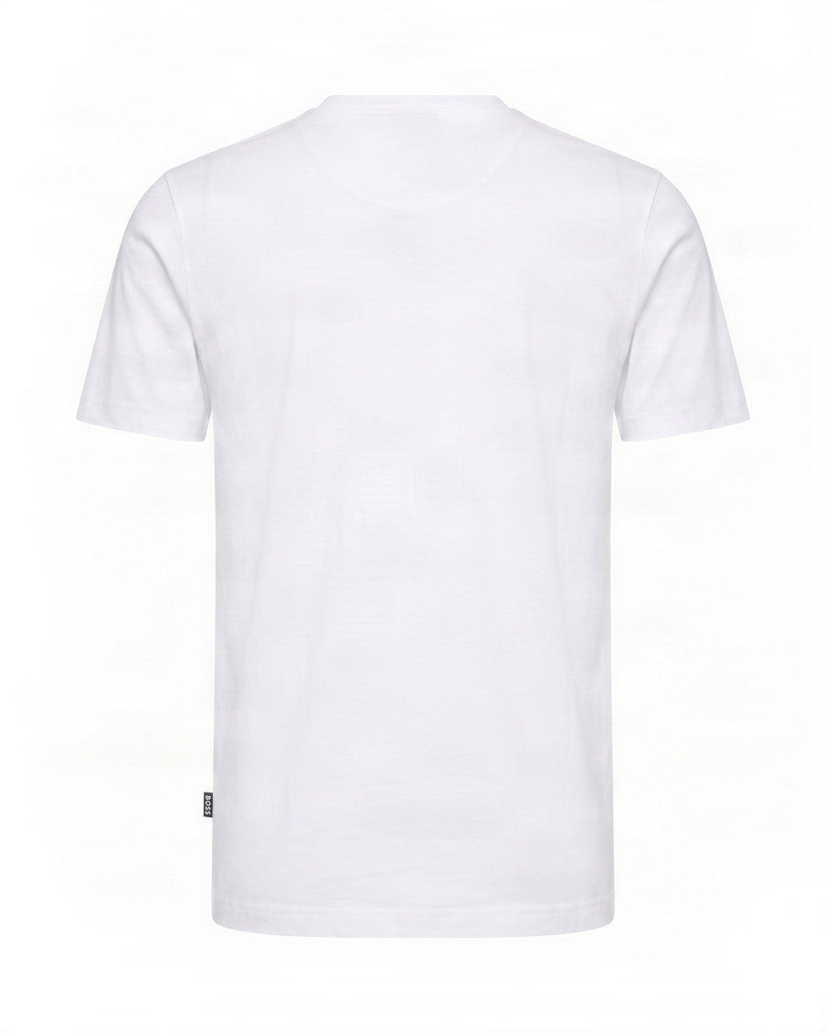 White Crew Neck T-Shirt 2