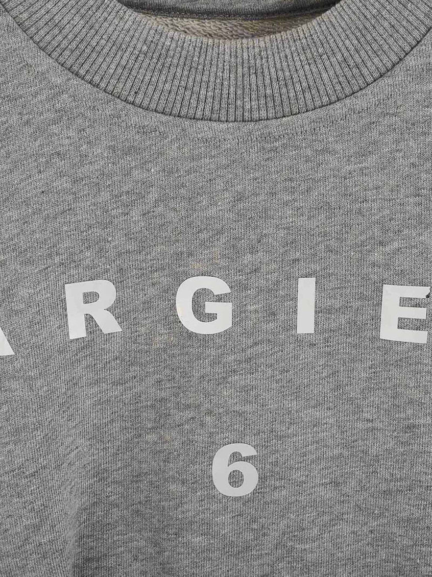 Kids Grey Logo Sweatshirt 3