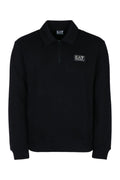 Black Half-Zip Sweatshirt 1