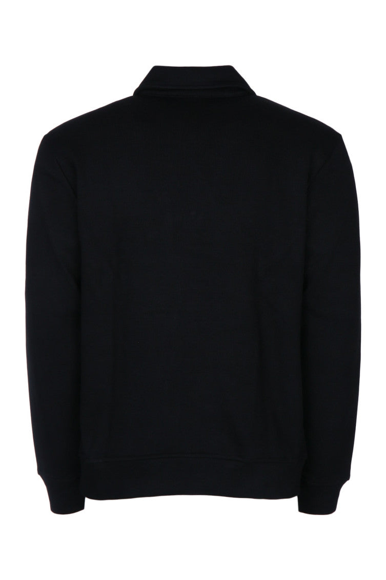 Black Half-Zip Sweatshirt 2