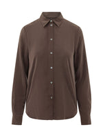 Dark Brown  Solid Shirt 1