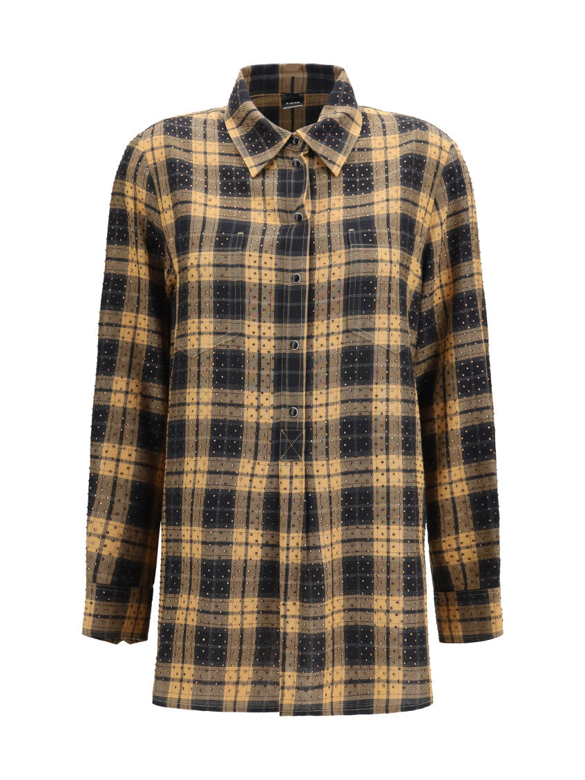 Brown Regular Checks Shirt 1