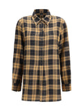 Brown Regular Checks Shirt 1
