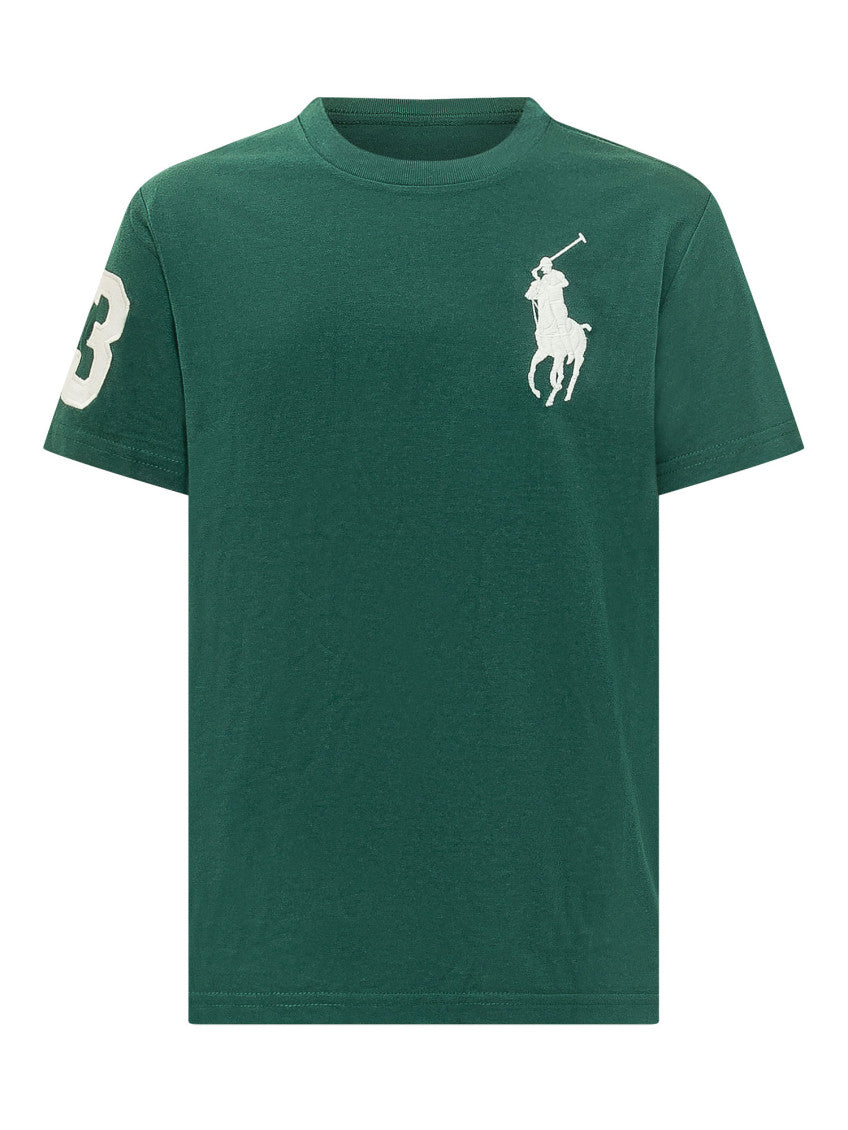 Kids Green Logo T-Shirt 1