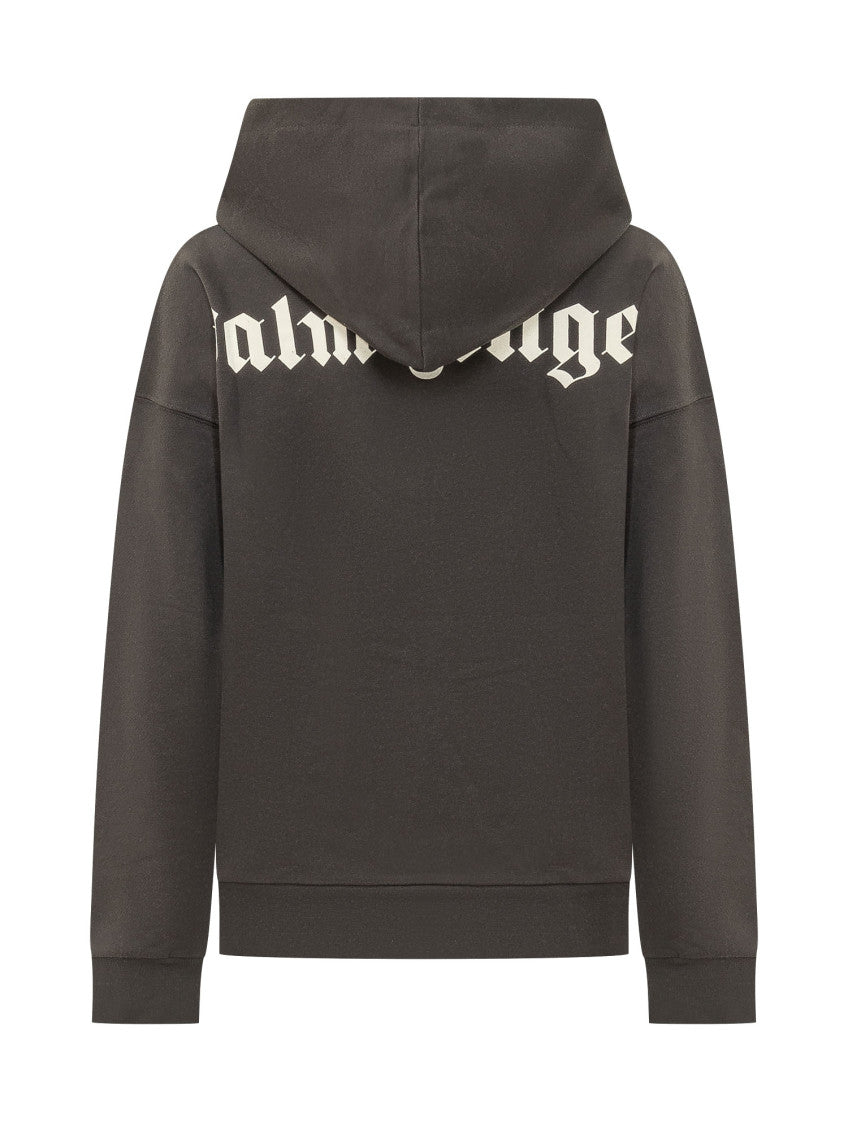 Kids Dark Grey Logo Hoodie 2
