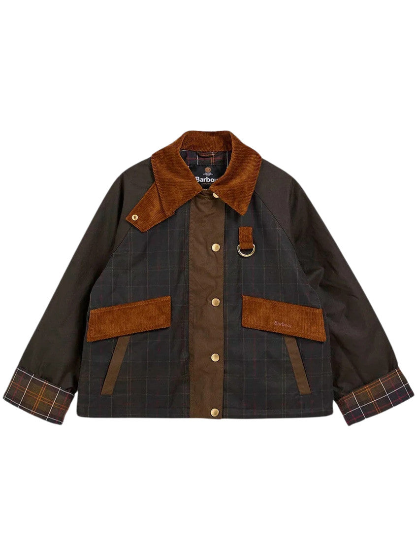 Multicolor Checks Shirt Collar Jacket 1