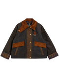 Multicolor Checks Shirt Collar Jacket 1