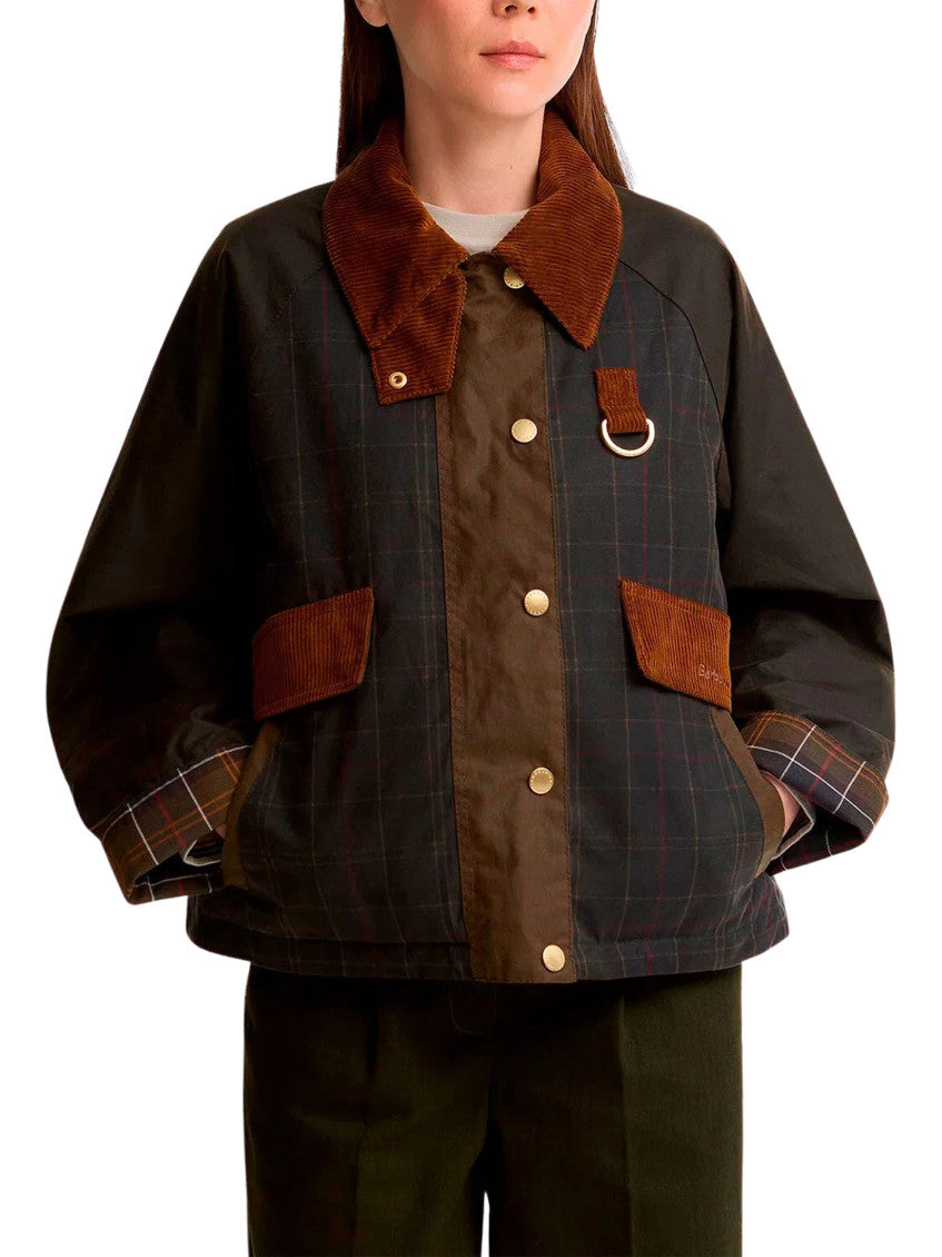 Multicolor Checks Shirt Collar Jacket 2