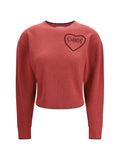 Pink Logo Crew Neck Sweater 1