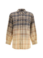 Multicolor Relaxed Plaid Shirt 1