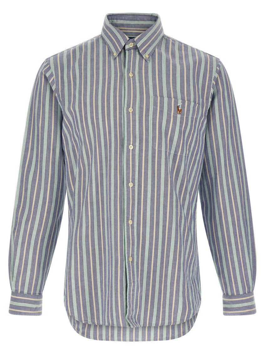 Multicolor Regular Stripes Shirt 1