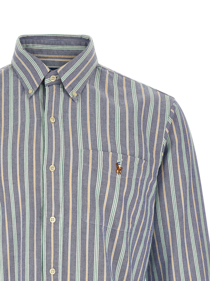 Multicolor Regular Stripes Shirt 3