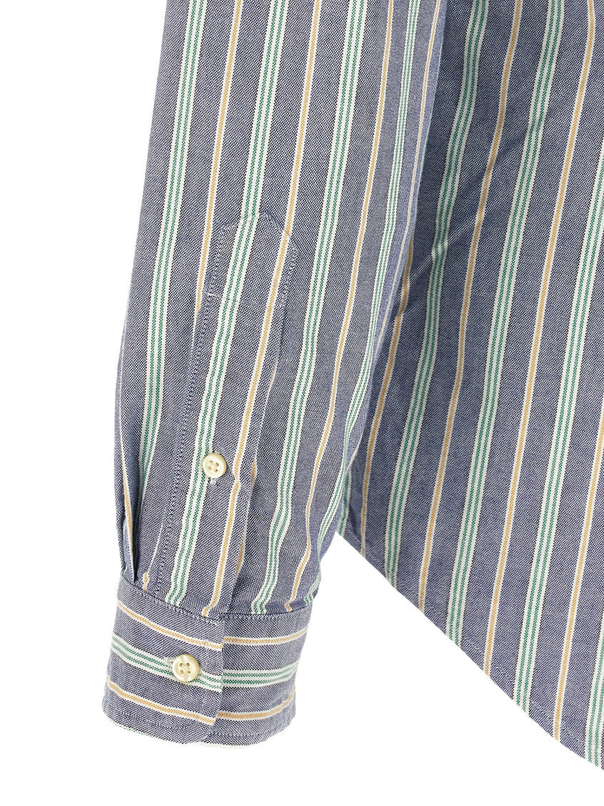 Multicolor Regular Stripes Shirt 4