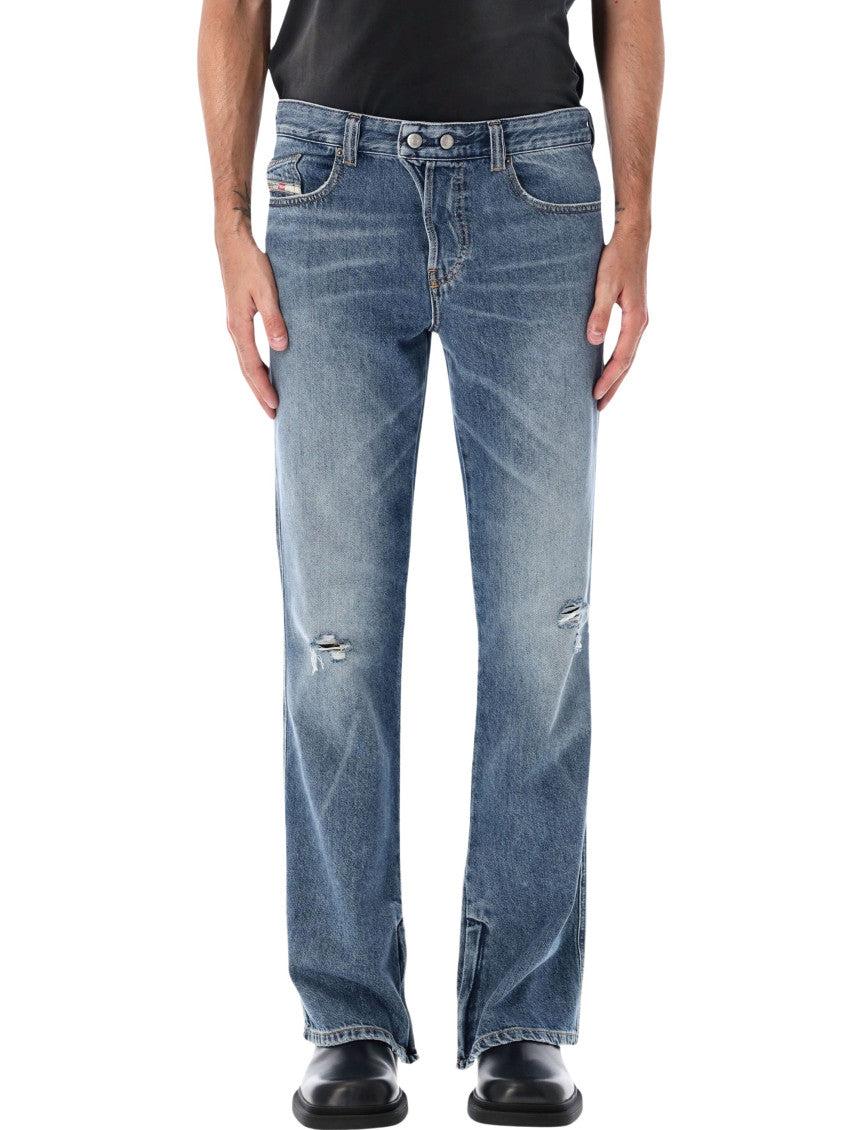 Blue Mid Rise Jeans 1