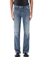 Blue Mid Rise Jeans 1