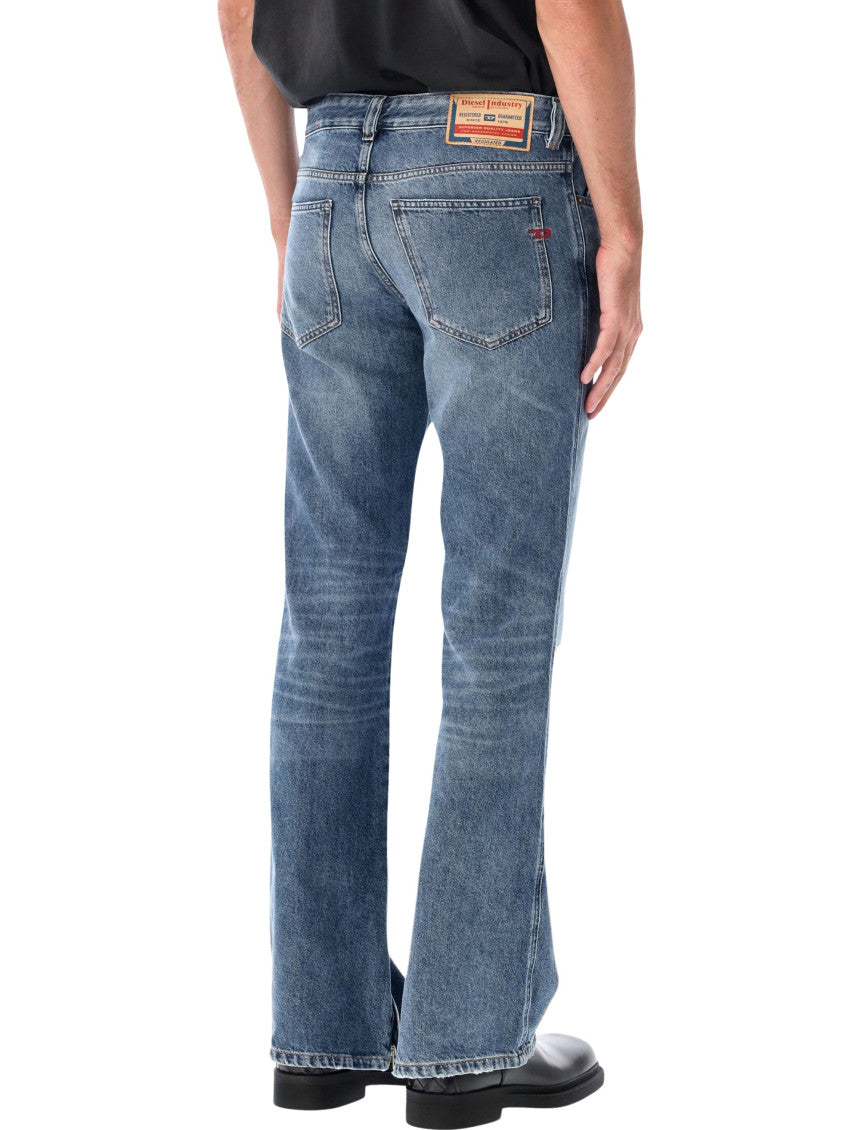 Blue Mid Rise Jeans 2