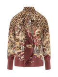 Brown Regular Floral Shirt 1