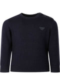 Babies Navy Logo Sweater 1