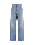 Light Blue Loose High Rise Jeans 1