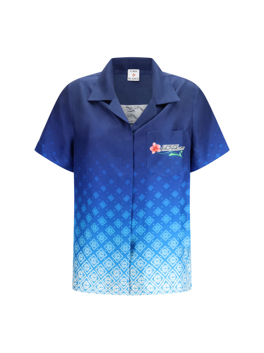Blue Regular Logo Shirt 1