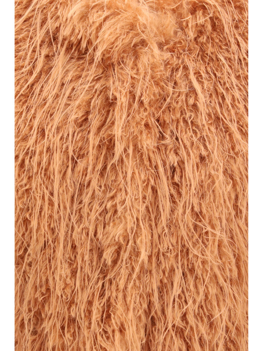 Orange Furr Blazer 3