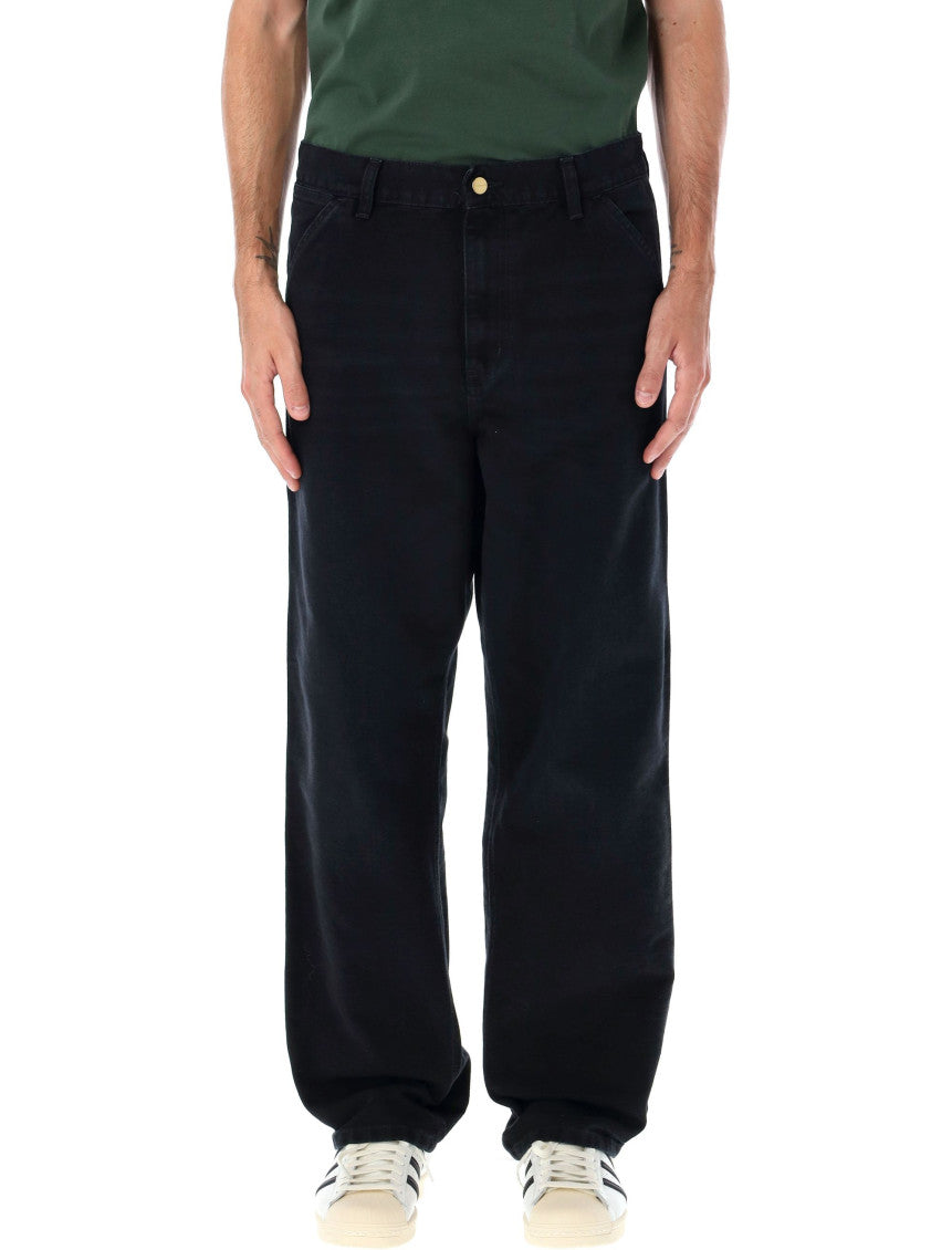 Black Flat Front Pants 1